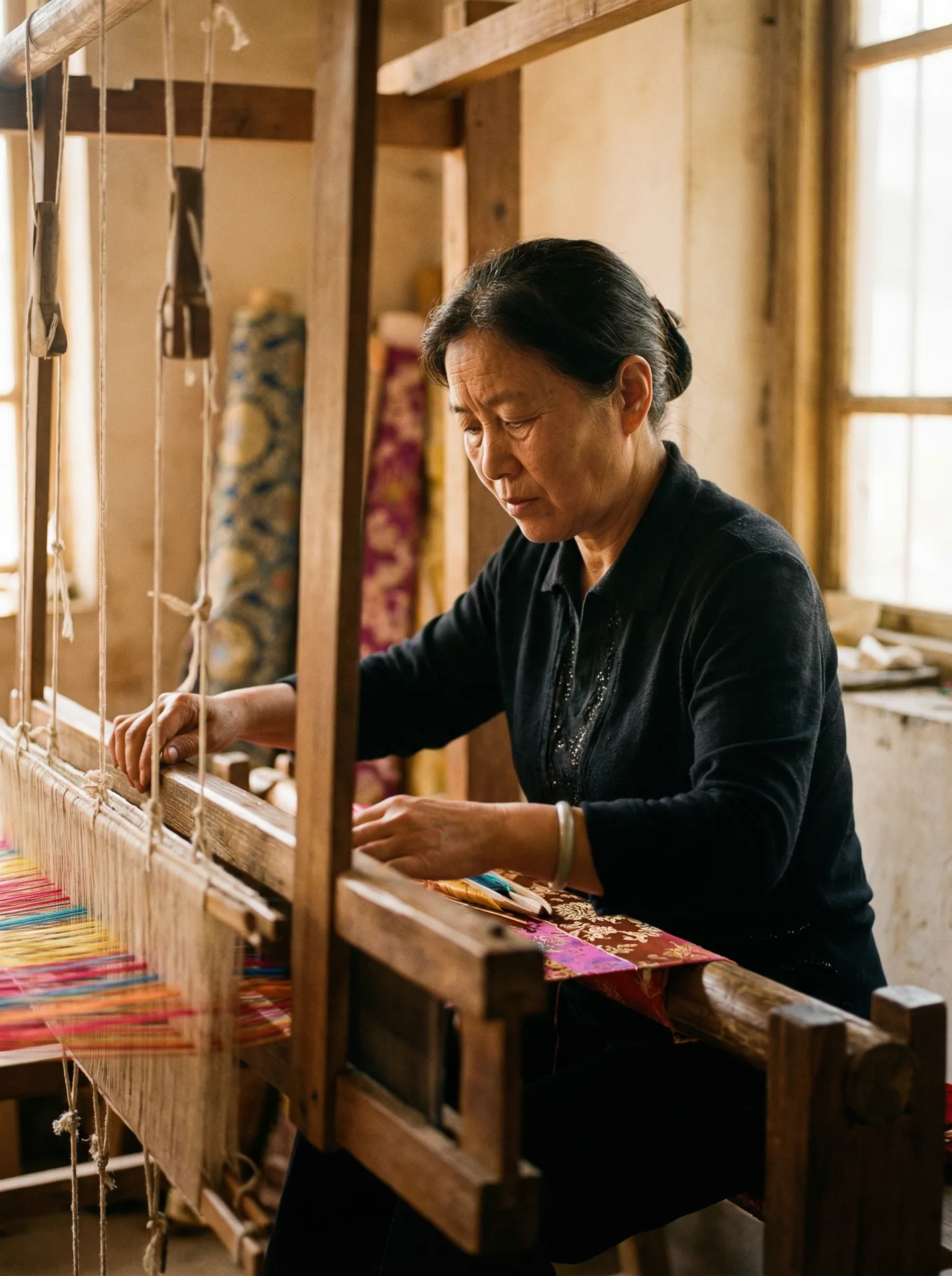 精品大师 - 丝绸织造大师林婉清